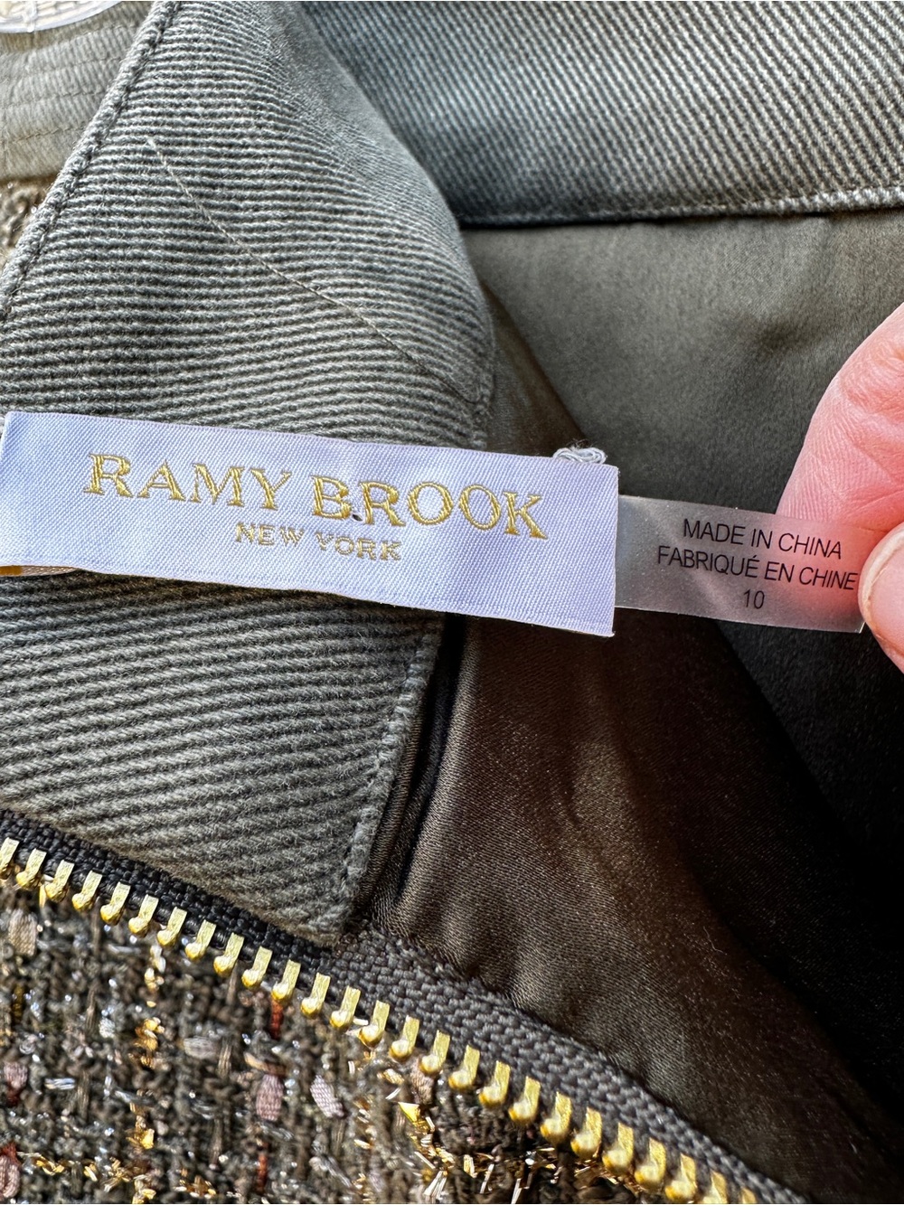 Ramy Brook Denver tweed mini skirt - Picture 7 of 10